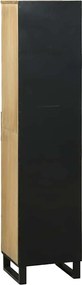 vidaXL Ντουλάπι Μπάνιου Φυσικό 38 x 33 x 160 εκ Επεξεργασμένο Ξύλο