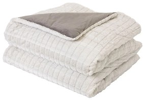 Κουβερτοπάπλωμα Weave Cream Nima Μονό 160x220cm Πολυέστερ