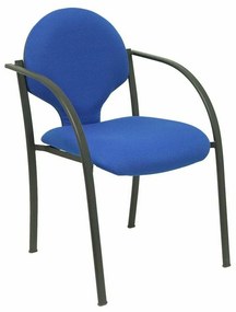 Καρέκλα υποδοχής Hellin PYC PACK220NBALI229 Μπλε