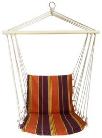 Hanging Swing Chair Sade Fylliana Orange - Purple 88x54 cm