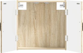 vidaXL Ντουλάπα Πινάκων Βελών HAARLEM Sonoma Δρυς Επεξεργασμένο Ξύλο