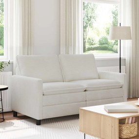 vidaXL Καναπές Κρεμ 156 x 81 x 87,5 εκ Πολυεστέρας