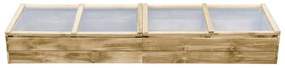 vidaXL Θερμοκήπιο - Σπορείο 200 x 50 x 35 εκ. Εμποτισμένο Ξύλο Πεύκου