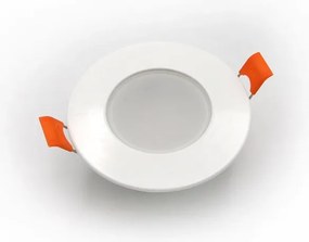 Adeleq Φωτιστικό Ψευδοροφής Στρογγυλό Ip54 Led 7W 4000K 110° Λευκό 21-7101