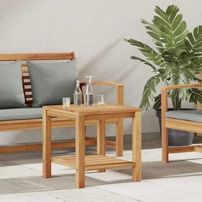 vidaXL Τραπεζάκι σαλονιού Καφέ 45 x 45 x 45 cm Μασίφ ξύλο teak