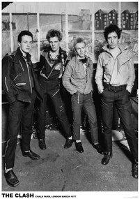 Αφίσα The Clash - London 1977, (59.4 x 84 cm)