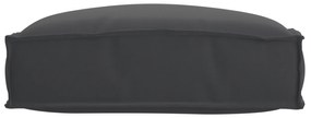 vidaXL Μαξιλάρι Παλέτας για Καθίσμα , Μαύρο, 50x50x12 εκ., Ύφασμα Oxford