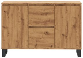 vidaXL Μπουφές Δρυς τεχνίτης 101,5 x 35 x 70 εκ. από Επεξεργασμένο Ξύλο