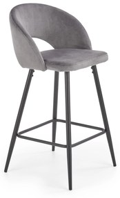 H96 bar stool, color: grey DIOMMI V-CH-H/96-POPIEL DIOMMI-60-20838