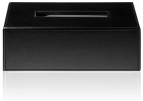 Κουτί Για Χαρτομάντηλα Brownie 0839960 24x12x8cm Black Decor Walther Τεχνόδερμα