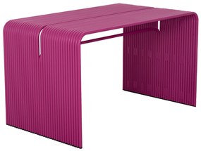 ΤΡΑΠΕΖΙ ΤΡΑΠΕΖΑΡΙΑΣ ΣΕΙΡΑ INTREPID HM6330.05 ΑΛΟΥΜΙΝΙΟ ΜΩΒ 120x70x70.5Υεκ.