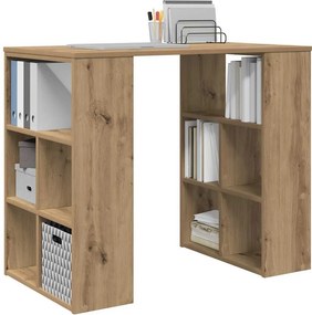 vidaXL Γραφείο Artisan Oak Επεξεργασμένο Ξύλο 90 x 50 x 75 εκ.
