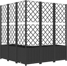 vidaXL Κήπος Μαύρο 120 x 120 x 136 cm