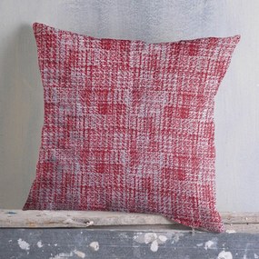 Μαξιλαροθήκη Διακοσμητική Cailin Red Ρυθμός 40Χ40 Cotton-Polyester