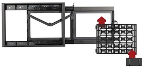 Βάση Τηλεόρασης B-Tech BT7883/B 32" 70" 100 kg