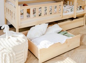 IGNAŚ 80x180 pine bunk bed Lano Furniture