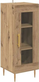 vidaXL Highboard 2 pcs Artisan Oak 34,5 x 34 x 180 εκ.