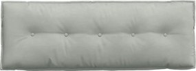 vidaXL Μαξιλάρι Πλάτης Ανοιχτό γκρι 140 x 50 x 19 cm