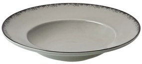 Πιάτο Ριζότου Βαθύ Pearl 07-16418 24cm Grey Estia Porcelain