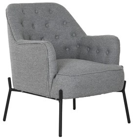 Πολυθρόνα DKD Home Decor Γκρι Μέταλλο 65 x 73 x 79,5 cm