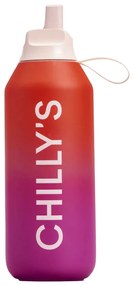 Μπουκάλι Θερμός Series 2 Flip Chilly's με πτυσσόμενο καλαμάκι, χωρητικότητα 500ml και διατήρηση θερμοκρασίας 24h κρύο - Endless Horizon