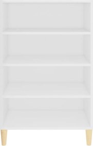 vidaXL Ραφιέρα Λευκή 57 x 35 x 90 εκ. από Μοριοσανίδα