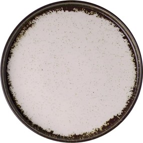 Dinner Set (24 Pieces) Roundy - Brown White
Brown