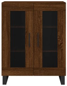 vidaXL Ντουλάπι Καφέ Δρυς 69,5 x 34 x 90 εκ. Επεξεργασμένο Ξύλο