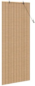 vidaXL Ρολά και Σκίες Παραθύρων Ανοιχτό καφέ 100 x 220 cm Μπαμπού