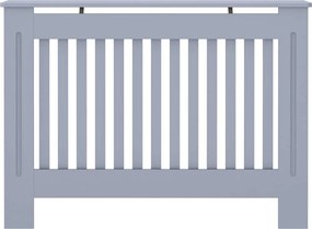 vidaXL Καπάκι Καλοριφέρ 2 pcs Γκρι 112 x 19 x 81,5 cm
