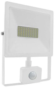 Προβολέας Led Q5030WS 50W 3000K 4000lm White Aca Aluminium