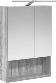vidaXL Σετ Επίπλων Μπάνιου 5 pcs Γκρι Sonoma