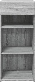 vidaXL Ντουλάπι Γκρι Sonoma 40x42,5x93 εκ. από Επεξεργασμένο Ξύλο