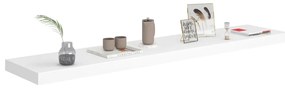 vidaXL Ράφι Τοίχου Άσπρο 120x23,5x3,8 εκ. MDF