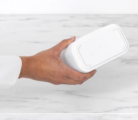 Brabantia MindSet 1005689, με μεταλλική επίστρωση, με περιστρεφόμενο καπάκι, Λευκό