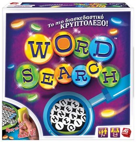 Επιτραπέζιο Παιχνίδι Wordsearch 1040-20830 Για 2-4 Παίκτες 7 Ετών+ Multicolor AS Company