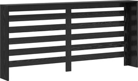 vidaXL Καπάκι Καλοριφέρ Μαύρη Δρυς 175 x 20 x 82 cm Επεξεργασμένο Ξύλο