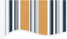 vidaXL Ανταλλακτικό Ύφασμα Τέντας Πολύχρωμο 380x345 εκ. Πολυεστέρας