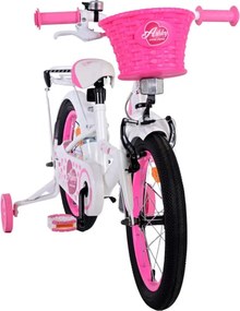 Ashley 16 Inch 23 cm Girls Coaster Brake White/Pink