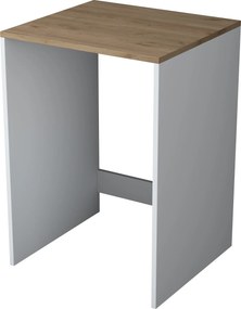 Ντουλάπι Πλυντηρίου Καρυδί / Λευκό FECEO 65x60x91.8