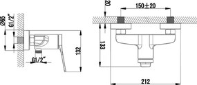 Karag Andare WNX338073C Cromo - Μπαταρία ντους
