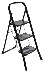 ESTIA ΣΚΑΛΟΣΚΑΜΠΟ NEO BLACK ΜΕ 3 ΣΚΑΛΙΑ 46x71x105cm