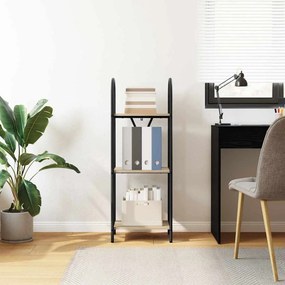 vidaXL Ράφι Βιβλίων Δρύς Sonoma 40 x 30 x 109 εκ Επεξεργασμένο ξύλο