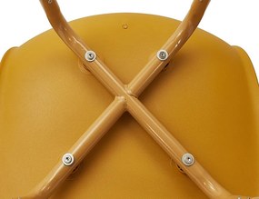 ΚΑΡΈΚΛΕΣ &amp; ΠΟΛΥΘΡΌΝΕΣ SCANDINAVIAN CHAIR PP PHENIX MUSTARD HD7612