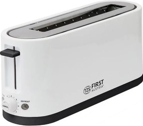 Τοστιέρα First Austria FA-5368-4, 900 W, Λειτουργία απόψυξης, 38 εκ., Λευκό