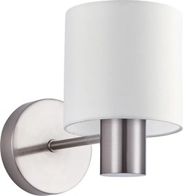 Απλίκα Τοίχου Homelighting 77-8299 Nickel/White