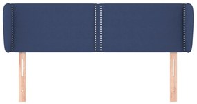 Κεφαλάρι με Πτερύγια Μπλε 147 x 23 x 78/88 εκ. Υφασμάτινο 3117008