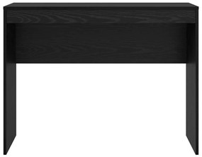 vidaXL Γραφείο Μαύρη δρυς 100 x 40 x 76 εκ. Επεξεργασμένο ξύλο