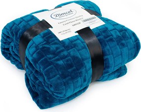 Κουβέρτα Fleece Μονή (160x220) Dimcol Brick 03 Petrol