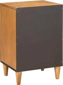 vidaXL Ντουλάπι Μπάνιου 38 x 33 x 58 εκ. Στερεό ξύλο μάνγκο